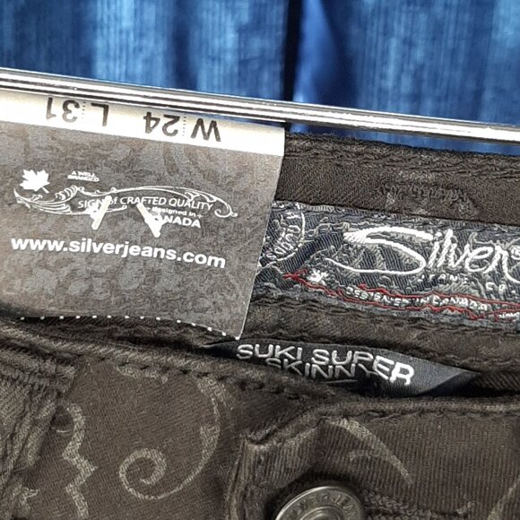 BRAND NEW!! Silver Jeans Co SUKI SUPER SKINNY MSRP $88 - Picture 6 of 16